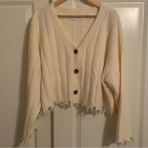 CJLA Joan Cardigan - Cream